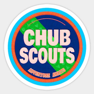 Chubscouts Badge Sticker